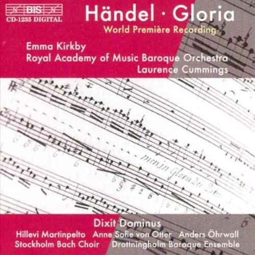 Various - Handel: Gloria; Dixit Dominus /Kirkby · Royal Academy of Music Baroque Orchestra · Cummings [CD]