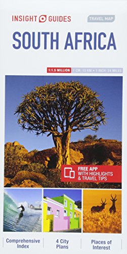 Insight Guides Travel Map South Africa (Insight Travel Maps)