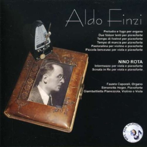 Fausto Caporali - Aldo Finzi & Nino Rota - Instrumental and Chamber Music for organ, piano, violin and viola [CD]