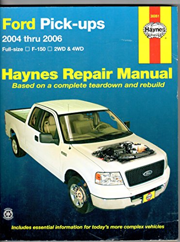Ford petrol pick-ups F-150 2WD & 4WD (04-14) Haynes Repair Manual (Paperback)