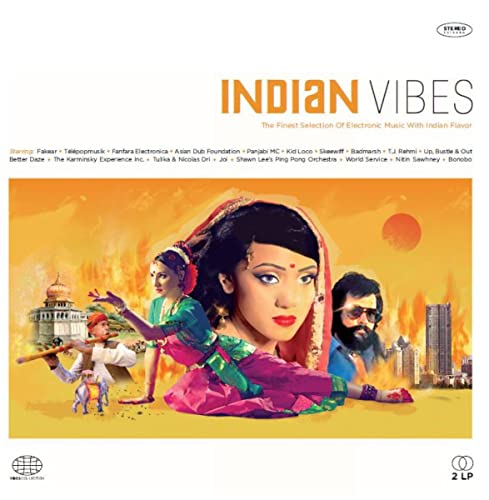 Various Artists - INDIAN VIBES - THE FINEST SELECTION OF ELECTRONIC MUSIC WITH INDIAN FLAVOR [VINYL]