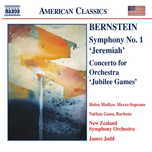 Nzsojudd - Bernsteinsymphony No 1 Jeremiah [CD]