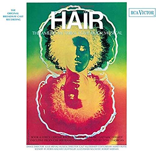 Various Artists - Hair (Original Broadway Cast) [180 gm 2LP Coloured Vinyl] [VINYL]