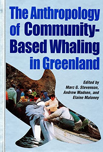 Book with academic papers on whaling in Greenland, likely with a formal cover design.