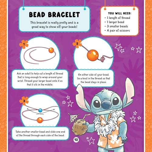 Disney Stitch: Best Friends Activity Book & Bead Kit