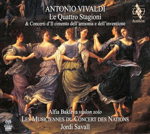 Alfia Bakieva Les Musiciennes - Antonio Vivaldi / Le Quattro Stagioni & Concerti Dll Cimento DellArmonia E DellInvenzione [CD]