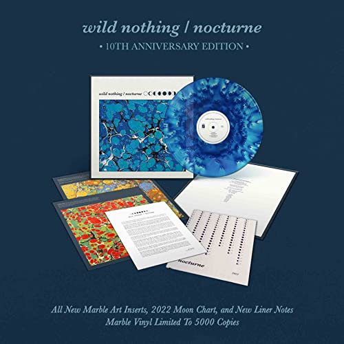 Wild Nothing - NOCTURNE (10TH ANNIVERSARY BLUE MARBLE VINYL) [VINYL]