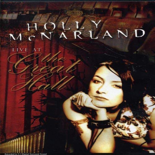 Holly McNarland DVD cover featuring a portrait of the artist.