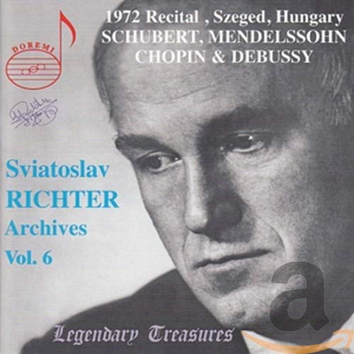 Franz Schubert - Legendary Treasures - Sviatoslav Richter Archives, Vol.6 [IMPORT] [CD]