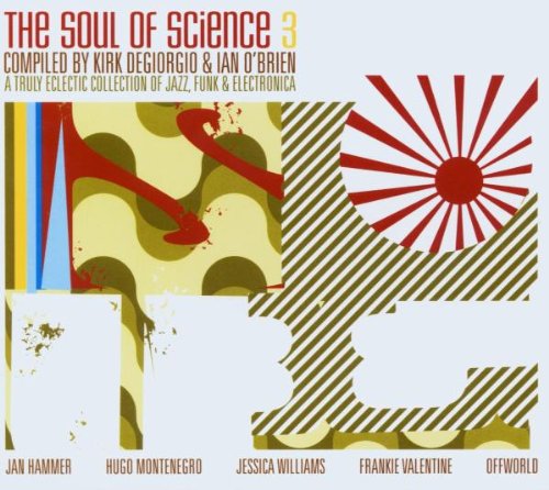 CD cover for "Soul Of Science 3" with abstract geometric design.