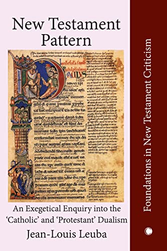 Book cover with illuminated manuscript detail and title "New Testament Pattern.