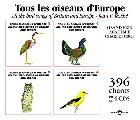 Tous Les Oiseaux D'europe - Sounds of Nature: All the Birds Songs of Britain and Europe [CD]