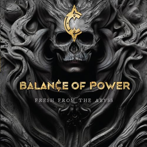 CD cover with a skull, swirling dark shapes, and gold lettering.