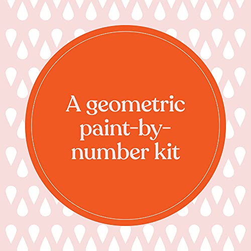 Mindful Crafts: Geometric Paint-by-Number Kit