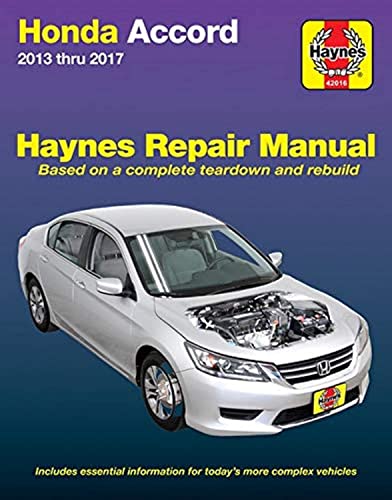 Honda Accord (13-17) Haynes Repair Manual (Haynes Automotive)