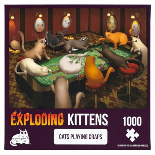 Exploding Kittens PCRAPS-1K-6 Puzzle, Multi