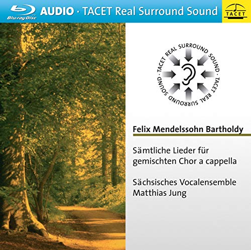 Mendelssohn : Intégrale Des Lieder Pour Chur Mixte A Cappela. Jung. [BLU-RAY]