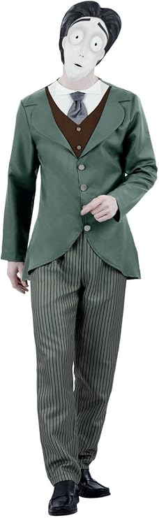 Corpse Bride, Victor Van Dort Groom Costume, Mask,