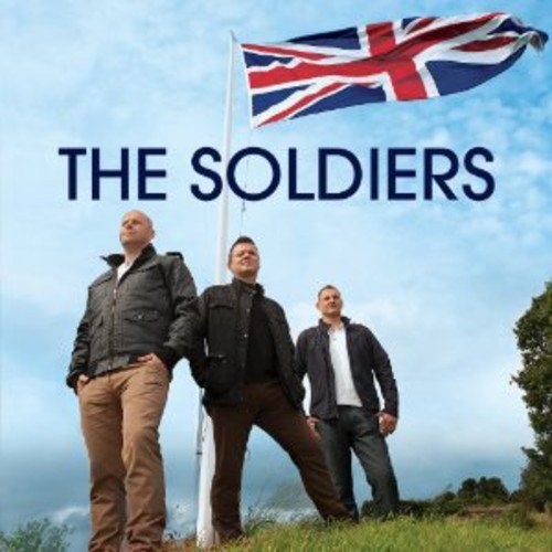 CDS album cover featuring three men standing below a waving Union Jack flag.