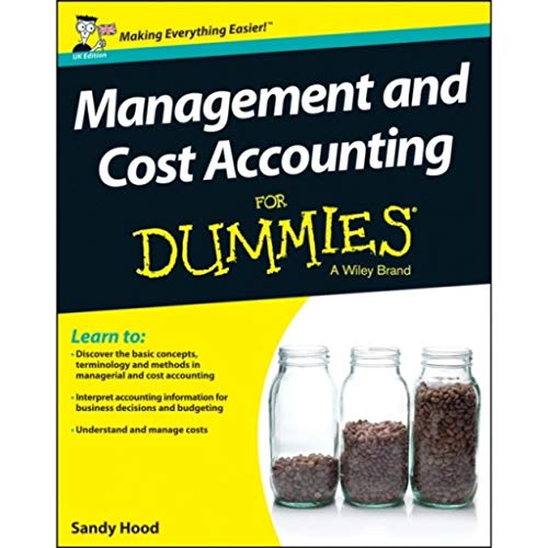 Management and Cost Accounting For Dummies