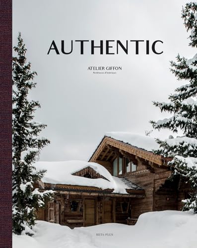 Book cover featuring a snow-covered chalet and the title "Authentic.