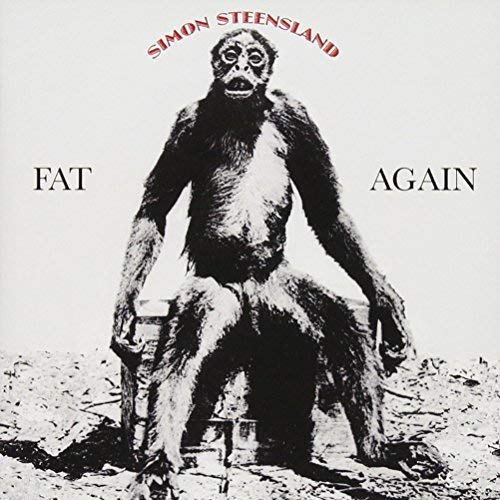 CD cover: a seated monkey with text “Fat Again” and “Simon Steensland”.