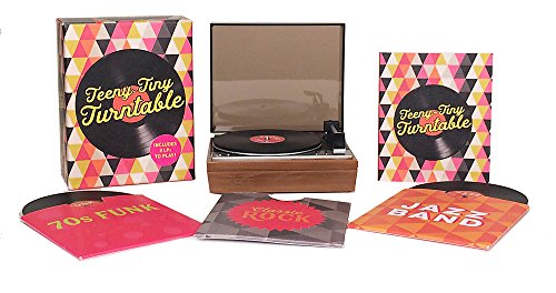 Teeny-tiny Turntable: Includes 3 Mini-lps To Play!