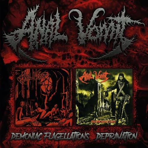 Anal Vomit - Demoniac Flagellations / Depravation (2cd) [CD]