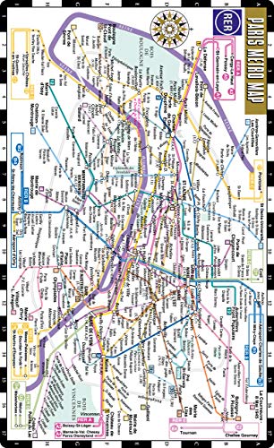 STREETWISE PARIS METRO: City Plans (Michelin City Plans)