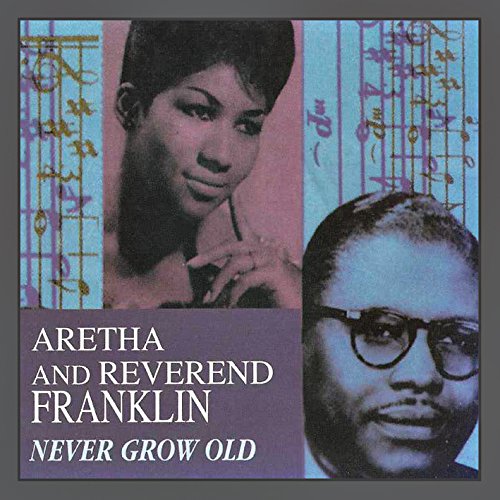 CD cover featuring portraits of Aretha Franklin and Reverend Franklin.