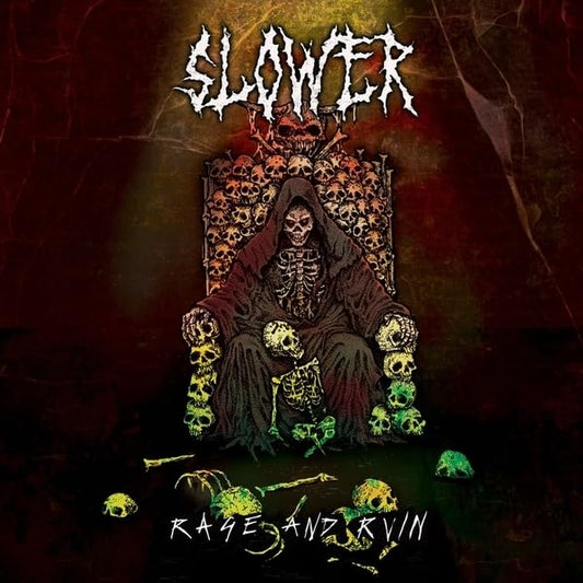 Slower - Rage And Ruin (white/orange/green Vinyl) [VINYL]