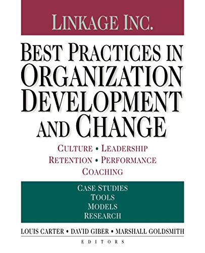 Best Practices in Organization Development and Change: Culture