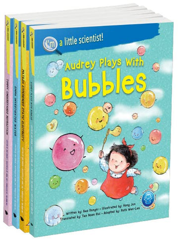 I'm A Little Scientist Series (Set 1): Matilda Experiences Static Electricity; Emma Investigates Water; Timmy Understands Refraction; Audrey Plays With Bubbles: 0