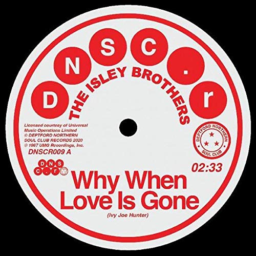 The Isley Brothers & Brenda Holloway - Why When Love Is Gone/Can't Hold The Feeling Back [7"] [VINYL]