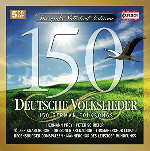 Various - 150 German Folk Songs [CD]