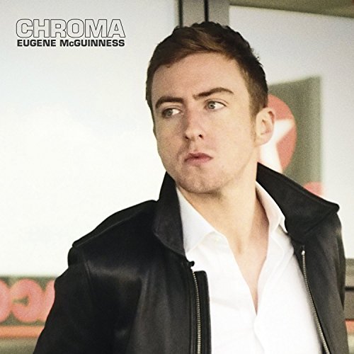 CD cover featuring a portrait of Eugene McGuinness in a leather jacket.