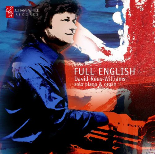 CD cover for "Full English" by David Rees-Williams, featuring his portrait.