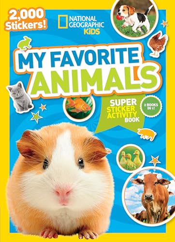 My Favourite Animals Sticker Book : Over 1,000 Stickers!