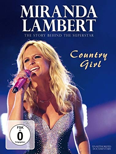 Miranda Lambert singing into a microphone on a DVD cover.