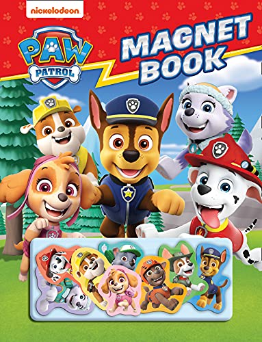 Paw Patrol Magnet Book: With magnetic PAW Patrol characters!