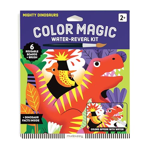 Mighty Dinosaurs Color Magic Water-Reveal Kit