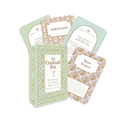 The Cocktail Box - Deck of Cards: 50 recipes for Classics & Modern Classic