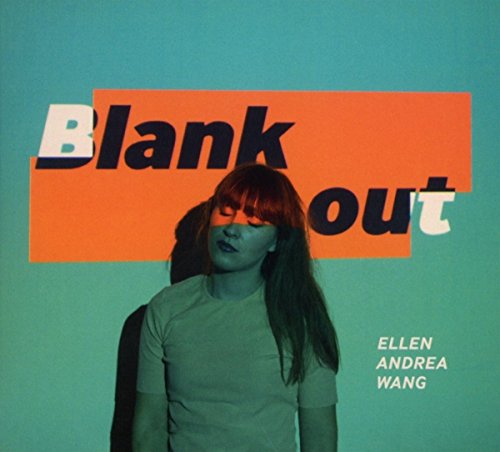 CD cover for “Blank Out” by Ellen Andrea Wang with portrait.