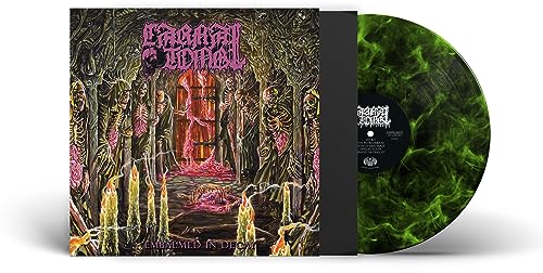 Carnal Tomb - Embalmed In Decay - Lime/black [VINYL]