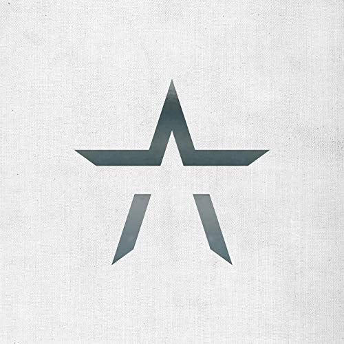 CD cover for Starset’s “Divisions” featuring a dark star symbol.