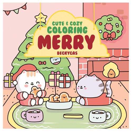 Cute & Cozy Coloring : Merry
