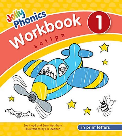 Jolly Phonics Workbook 1 in Print Letters: Jolly Phonics