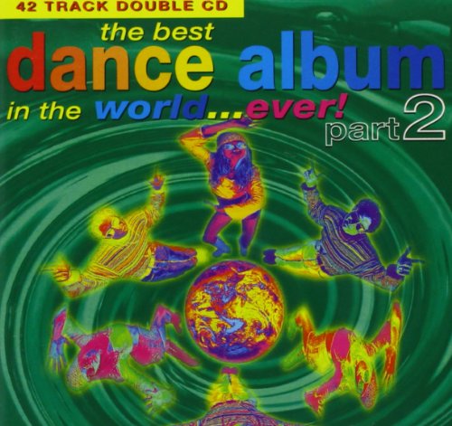 CD cover with colorful dancers silhouetted against a swirling green background.