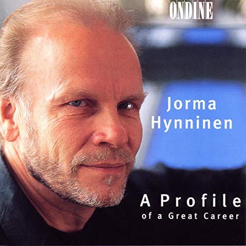 CD cover featuring a portrait of opera singer Jorma Hynninen.