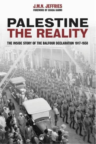 Book cover: "Palestine: The Reality" with a historical photograph of a crowd.
